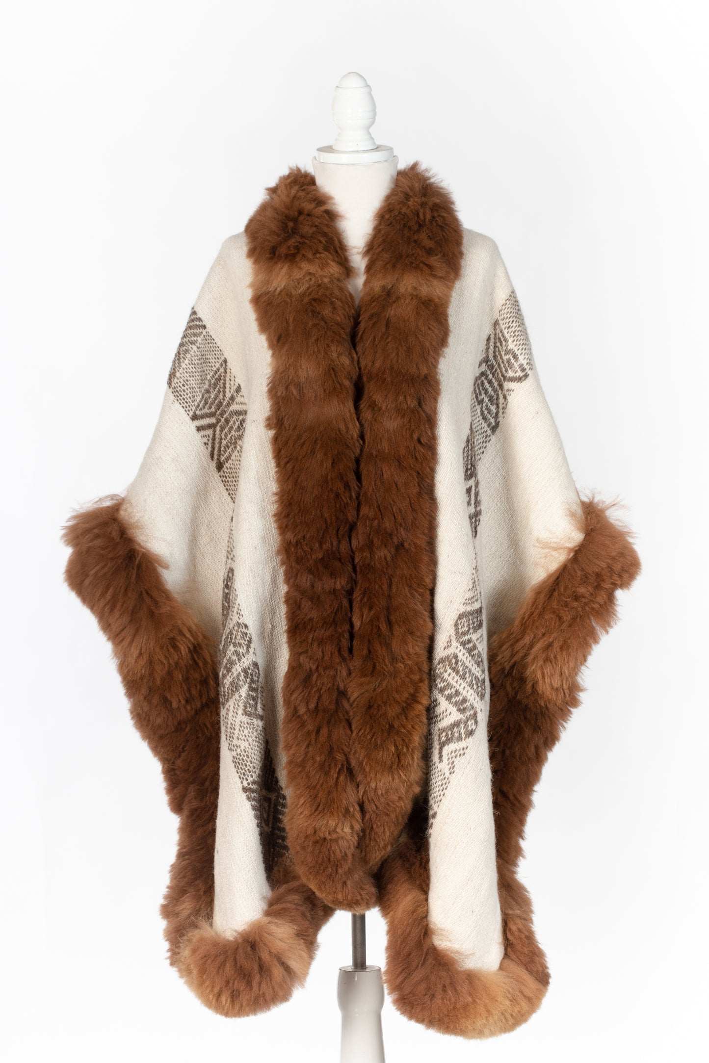 022 | Cream Handwoven Alpaca Cape