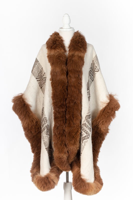 022 | Cream Handwoven Alpaca Cape
