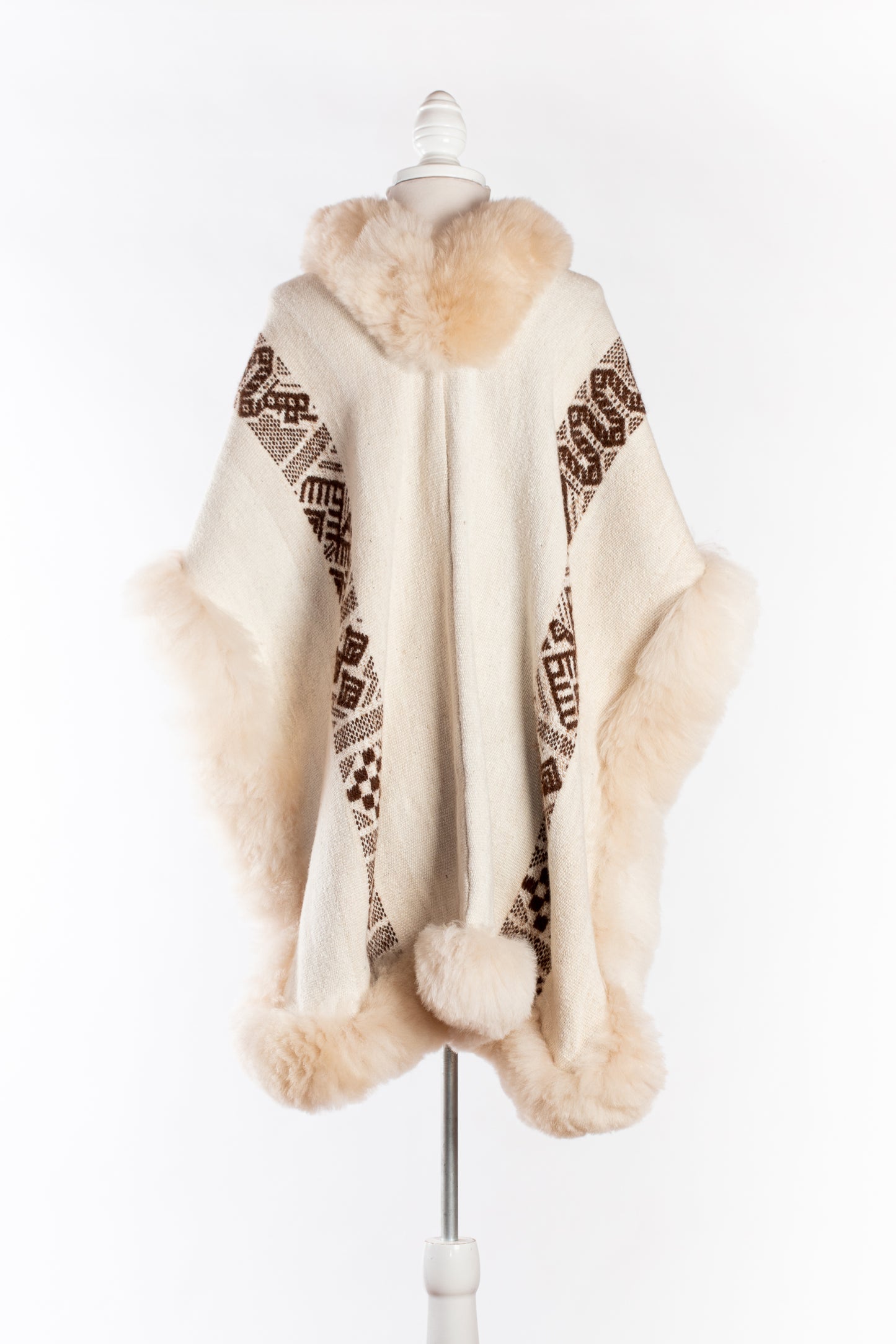 011 | Cream Handwoven Alpaca Cape